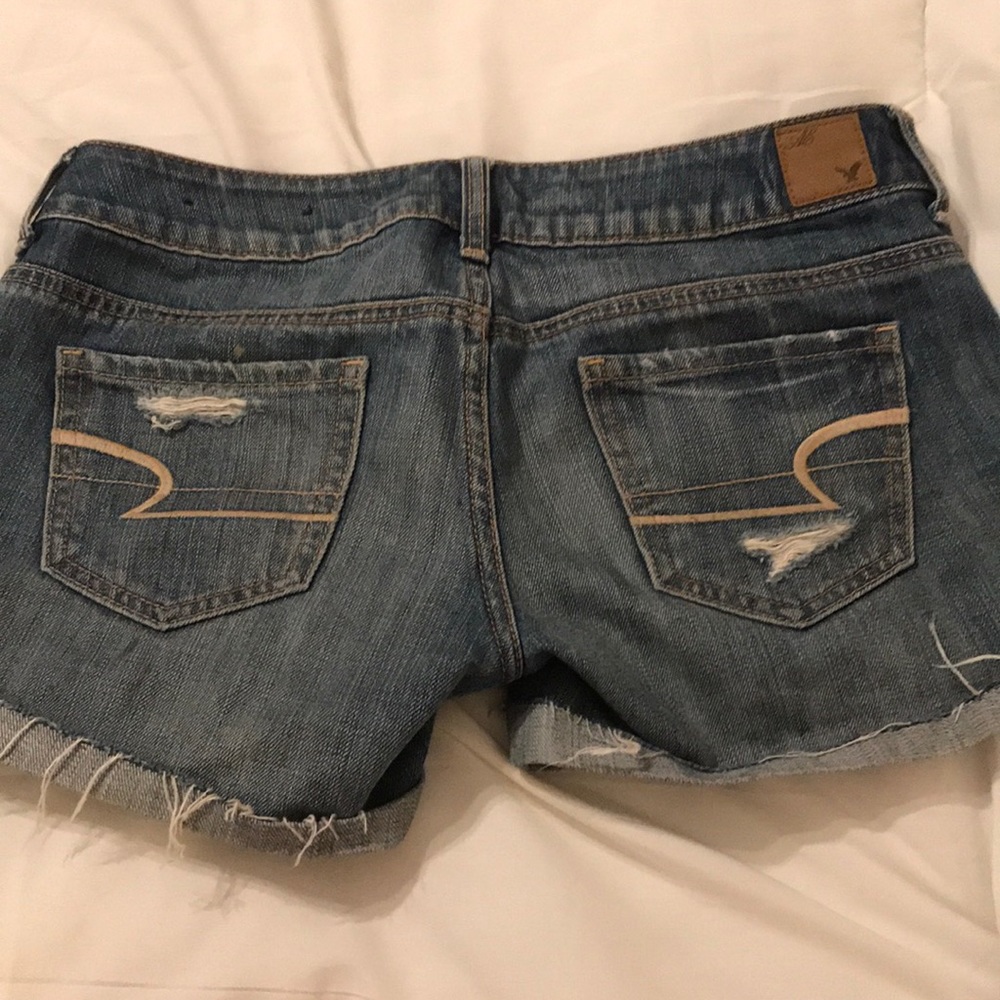 **sold** American eagle denim shorts - Picture 3 of 7